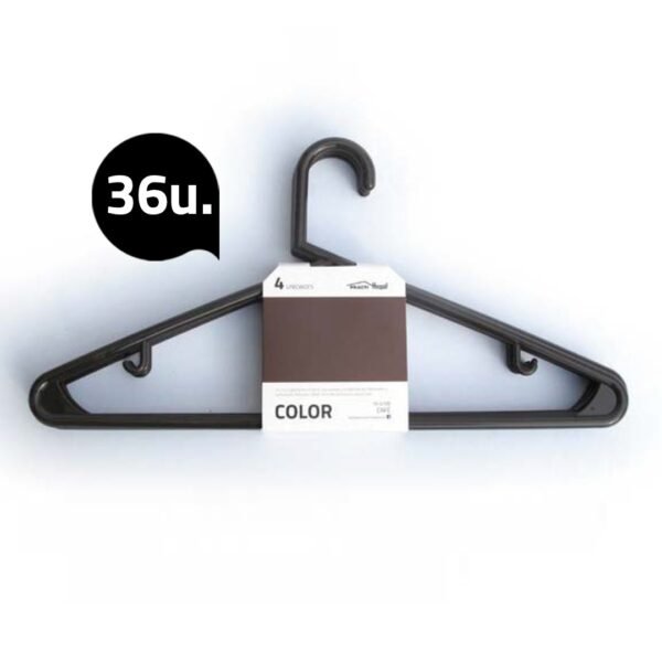 Set de 36 perchas color - Imagen 3