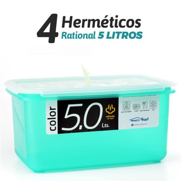 Set de 4: 5 Lts
