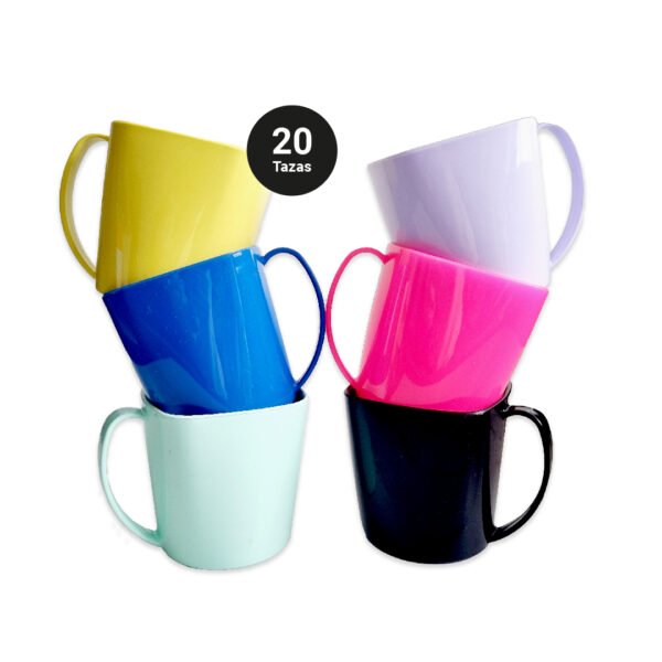 Set de 20 tazas: 350cc